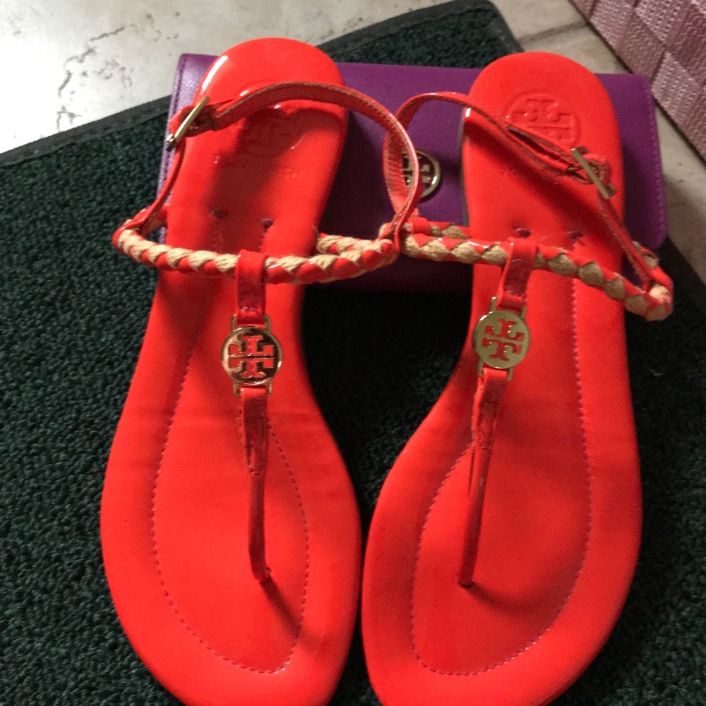 Authentic Tory Burch Emmy Sandals